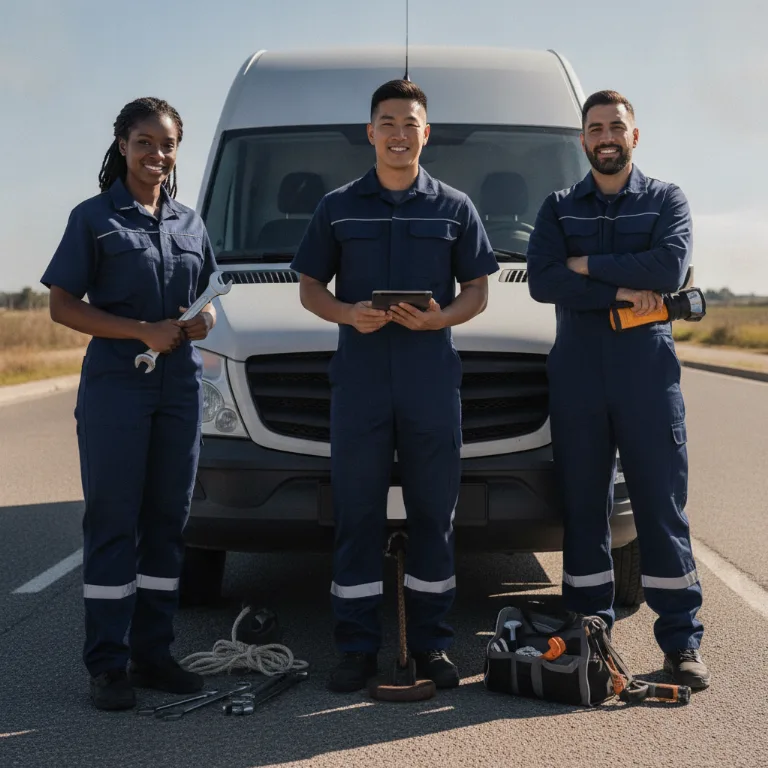 Autosleepdienst team in Veenendaal